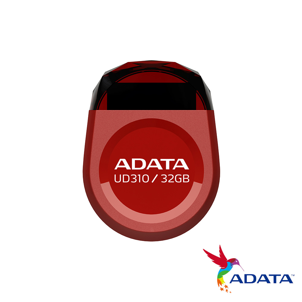 ADATA威剛 UD310/32GB 迷你寶石行動碟(紅色)