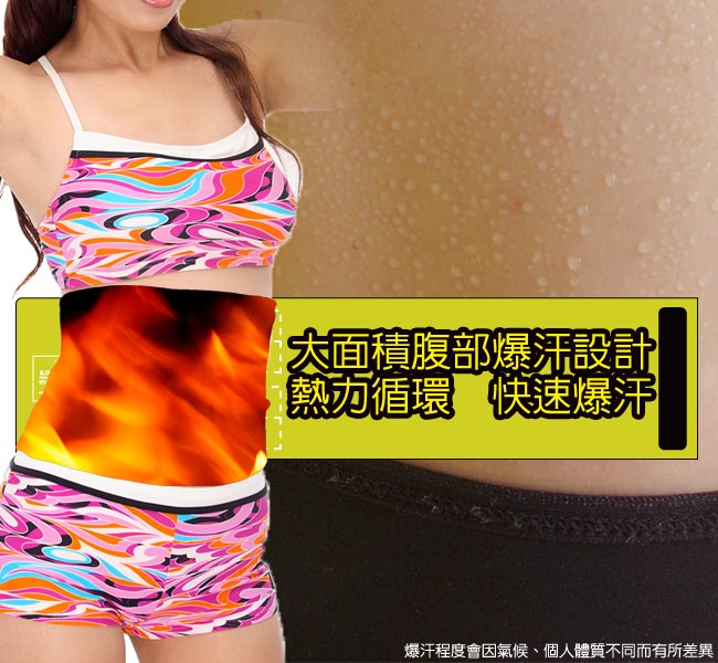 SLIM SHAPERS爆汗腰帶+爆汗壓力褲-快速到貨