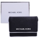 MICHAEL KORS Jet Set 多夾層萬用名片/零錢包-黑(附原廠禮盒) product thumbnail 1