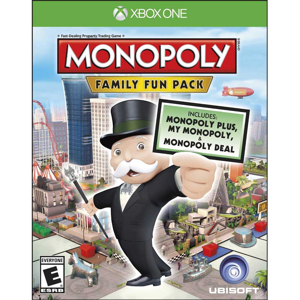地產大亨：家庭歡樂包 Monopoly Family Fun -XBOX ONE 英文美版