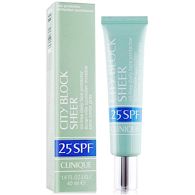 CLINIQUE倩碧 超透感控油隔離霜SPF25 40ml