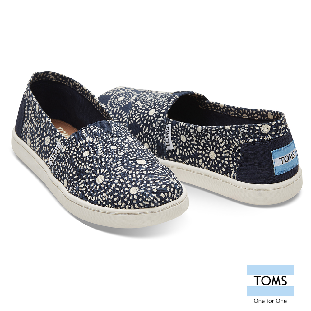 TOMS 日本紮染工藝懶人鞋-孩童款