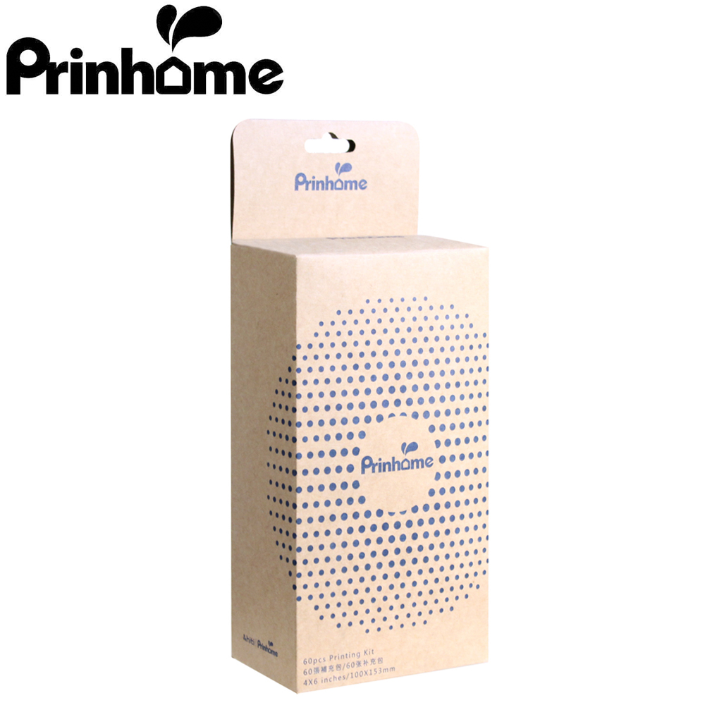 HiTi Prinhome P60 專用4X6經典相紙 (共含60張相紙+1捲色帶)