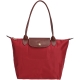 LONGCHAMP Le pliage 紅色長提把摺疊水餃包(小/展示品) product thumbnail 1