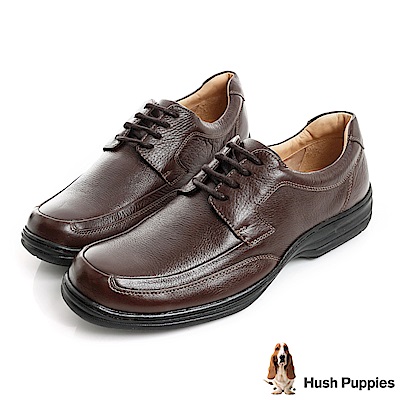 Hush Puppies BULLMATIAN 舒適紳士皮鞋-咖啡