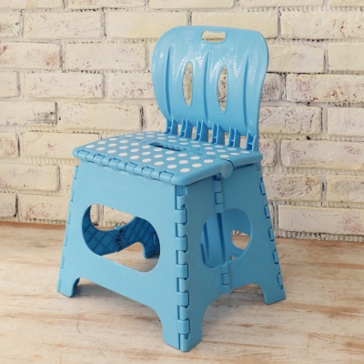 樂生活 麗緻專利折疊椅露營椅(藍色)