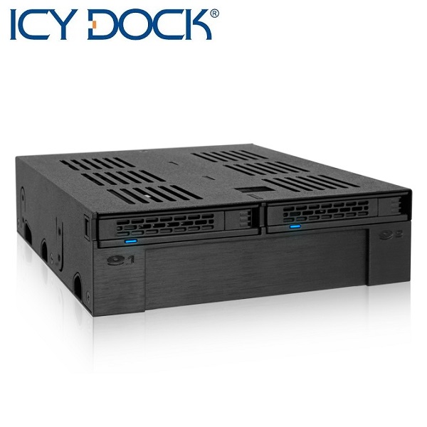 ICY DOCK 2.5/3.5轉5.25吋硬碟內接模組－MB322SP-B