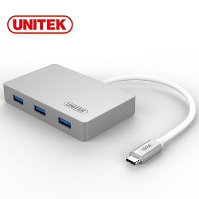 UNITEK 優越者Type-C轉USB3.0HUB(OTG)