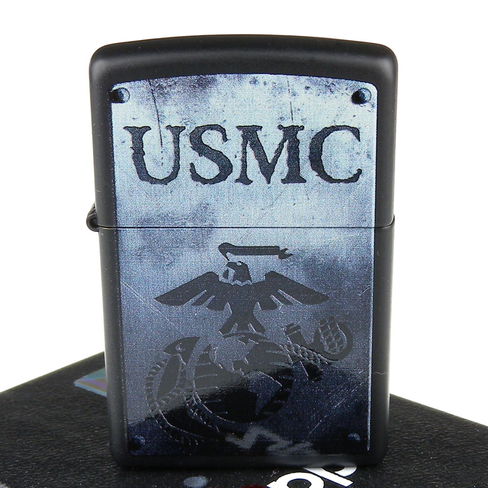 【ZIPPO】美系~USMC-美國海軍陸戰隊圖案設計打火機