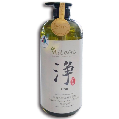 AiLeiYi天然潤膚沐浴精-淨茶樹艾草1000ml