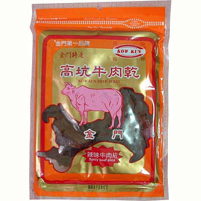 !高坑 牛肉乾-辣味牛肉乾(250g)