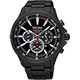 SEIKO SOLAR 太陽能奔馳計時腕錶(SSC497P1)-黑/44mm product thumbnail 1