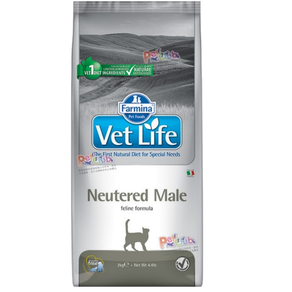 義大利法米納《VetLife天然處方系列-絕育公貓用配方》5kg