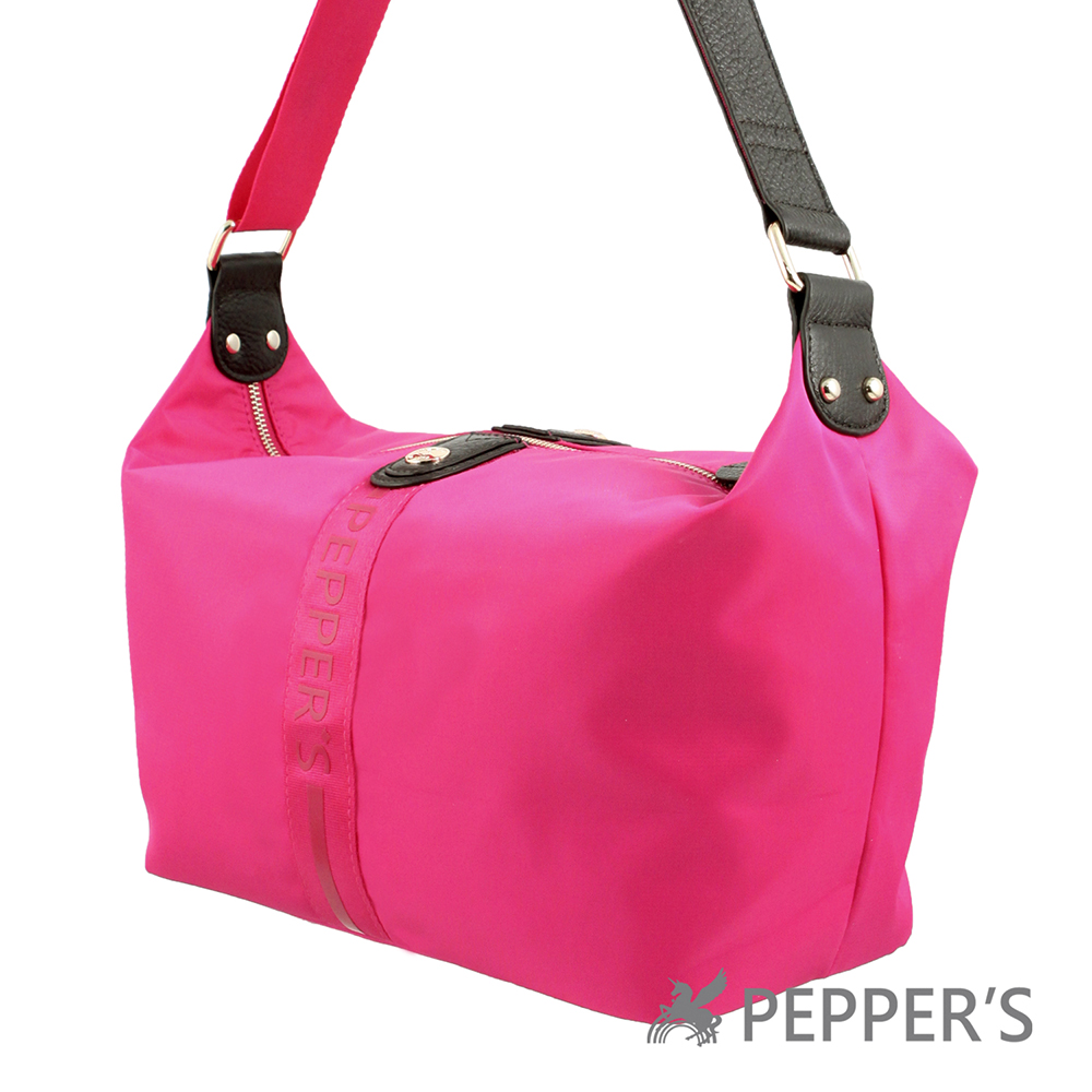 PEPPER`S彩色胡椒船型包-桃紅