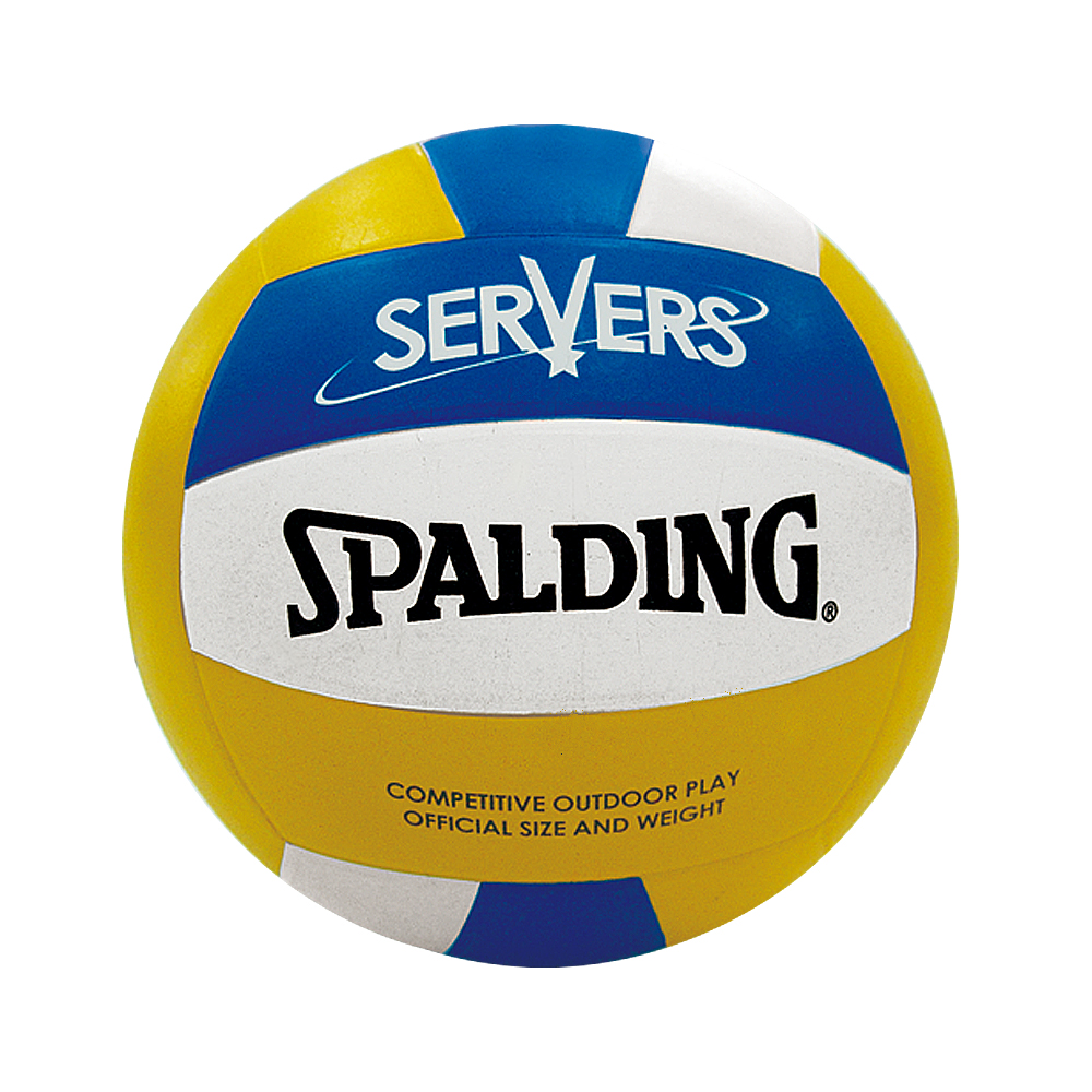 SPALDING Servers 排球 黃/藍/白 4號