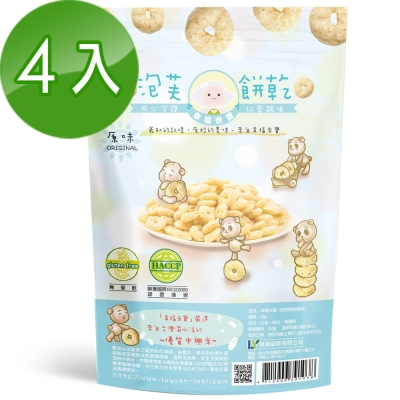 幸福米寶 泡芙餅乾 4入組 原味(20g/包)