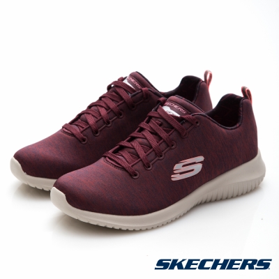 SKECHERS (女) 運動系列 ULTRA FLEX-12834BURG