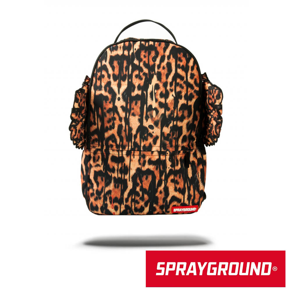 SPRAYGROUND DLX 翅膀系列 豹紋翅膀潮流筆電後背包