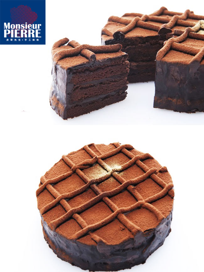 皮耶先生 皇家黑森林蛋糕(6吋/入)+特濃古典甘那許蛋糕(6吋/入)