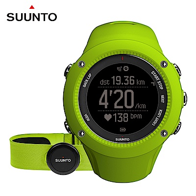 SUUNTO Ambit3 Run HR 跑者進階訓練GPS腕錶