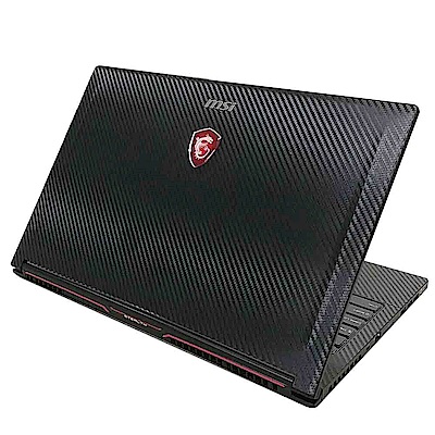 EZstick MSI GS63 GS63VR 專用 Carbon立體紋機身膜