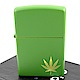 ZIPPO 美系~Marijuana Leaf-大麻葉圖案綠色烤漆打火機 product thumbnail 1
