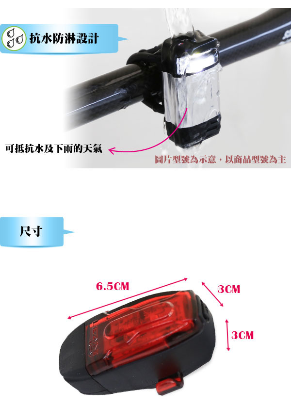 LEZYNE KTV DRIVE REAR USB充電光學透鏡LED警示尾燈(黑)