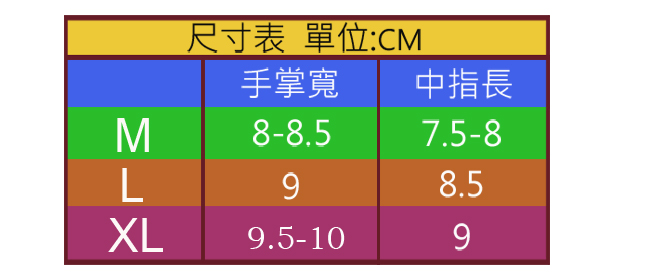 OGNS 半指式矽膠減震手套 黑紅