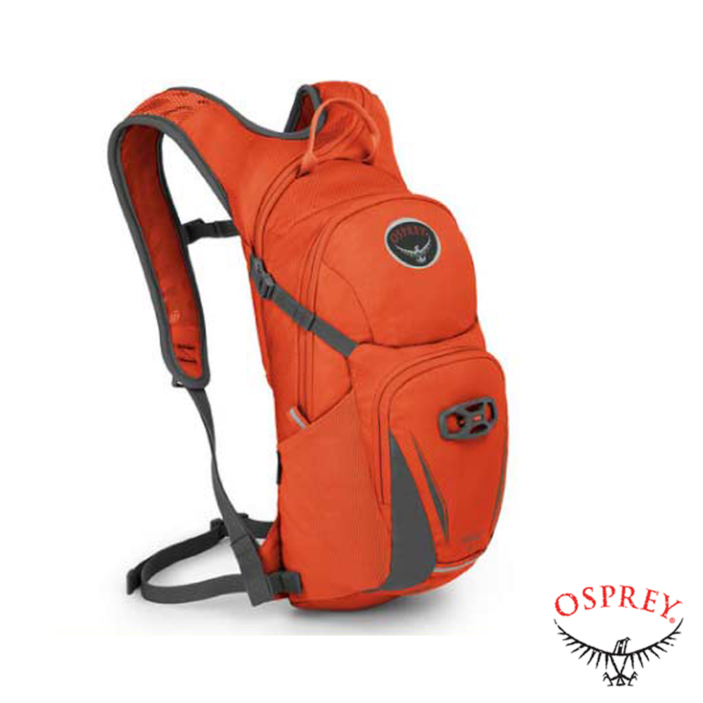 【美國 OSPREY】Viper 9L 多功能自行車水袋背包_火焰橘