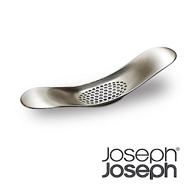 Joseph Joseph 好輕鬆壓蒜器-霧銀