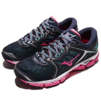 Mizuno 慢跑鞋 Wave Sky 運動 女鞋