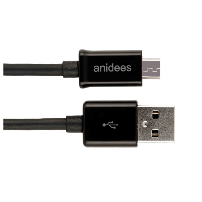 anidees Micro USB傳輸/3A充電線 2.0M