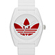 adidas 經典三葉草腕錶-紅x白/42mm product thumbnail 1