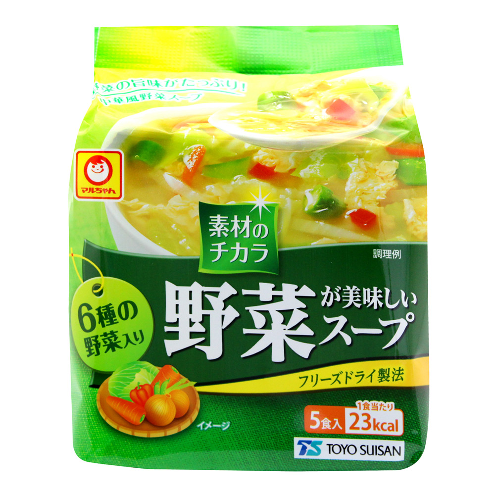 東洋水產  中華風味野菜湯(6gx5入)