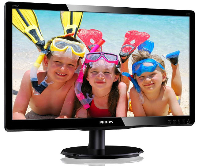 PHILIPS 200V4QSBR 20型MVA寬液晶螢幕顯示器