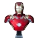 鋼鐵人Iron Man Mark43 1:1真人比例半身胸像藍牙喇叭 product thumbnail 1
