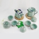 冰裂色釉茶具10件組-青瓷色 product thumbnail 1