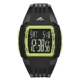 adidas Performance 方形坦克休閒電子運動錶-黑X綠/40mm product thumbnail 1