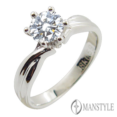 MANSTYLE「擁抱真情」0.50ct. 八心八箭鑽戒