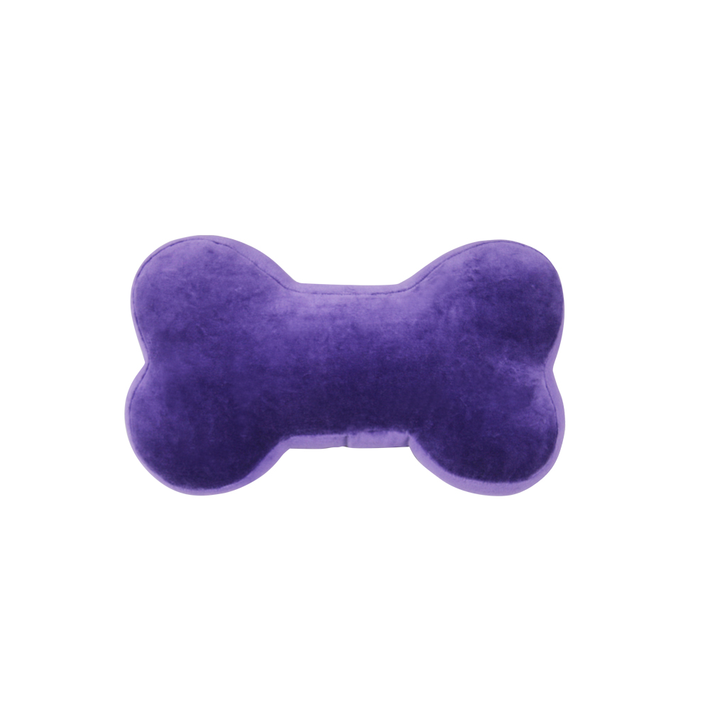 Yvonne Collection骨頭車用頸枕抱枕-紫