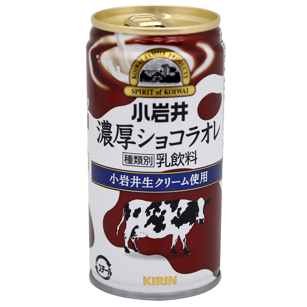 KIRIN  濃厚巧克力牛奶 (185g x6罐入)