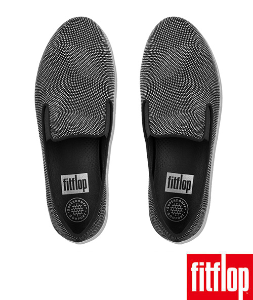 FitFlop SUPERSKATE GLITTER-DOT-亮黑