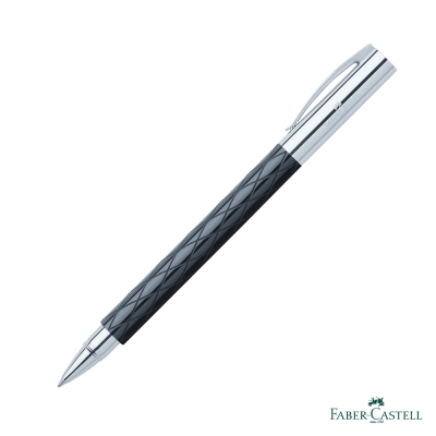 Faber-Castell 成吉思汗Ambition-高級樹脂纖維菱格紋系列鋼珠筆