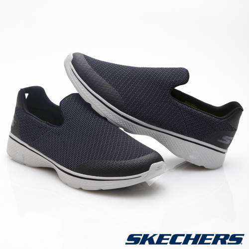 SKECHERS (男) 健走系列GO Walk4 - 54155BKGY