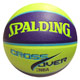 SPALDING Cross Over PU  籃球 7號 綠/紫 product thumbnail 1