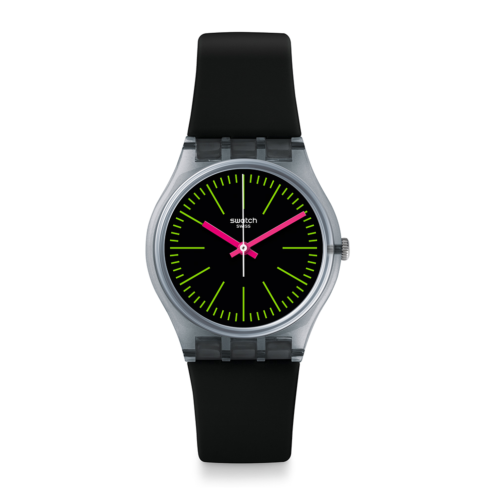 Swatch The Swatch Vibe FLUO LOOPY 螢光綠圈手錶