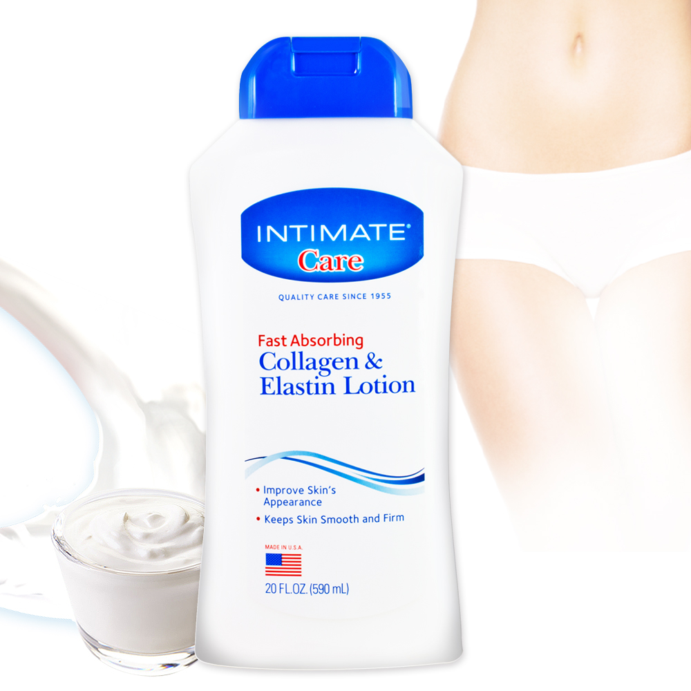 美國Intimate茵她美膠原蛋白保濕潤膚乳液590ml