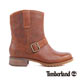 Timberland 女款咖啡色素面中筒防水套靴 product thumbnail 1