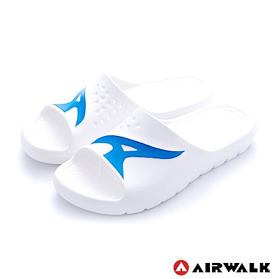 美國AIRWALK - 舒適柔軟輕盈AirJump拖鞋-白色