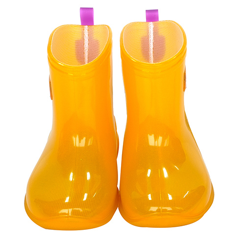 Stample日本製兒童果凍雨鞋(黃)